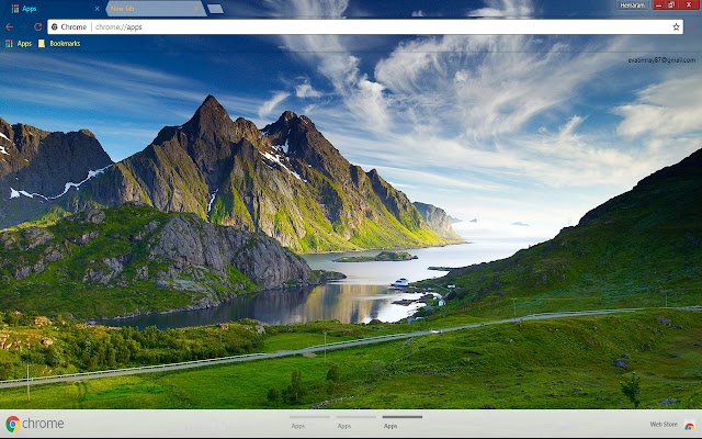 Green Landscape Mountain Nature  from Chrome web store to be run with OffiDocs Chromium online