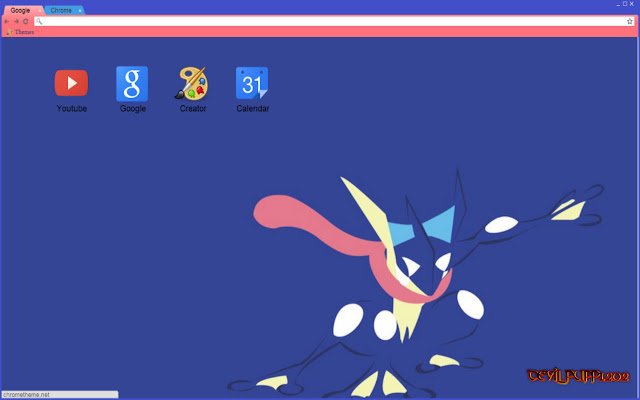 Greninja Theme  from Chrome web store to be run with OffiDocs Chromium online