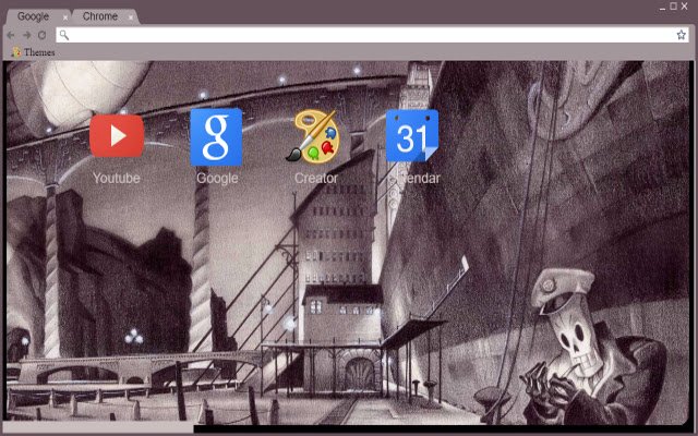 Grim Fandango  from Chrome web store to be run with OffiDocs Chromium online