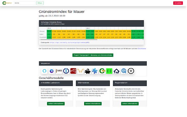 GrünstromIndex จาก Chrome เว็บสโตร์เพื่อใช้งานร่วมกับ OffiDocs Chromium ออนไลน์