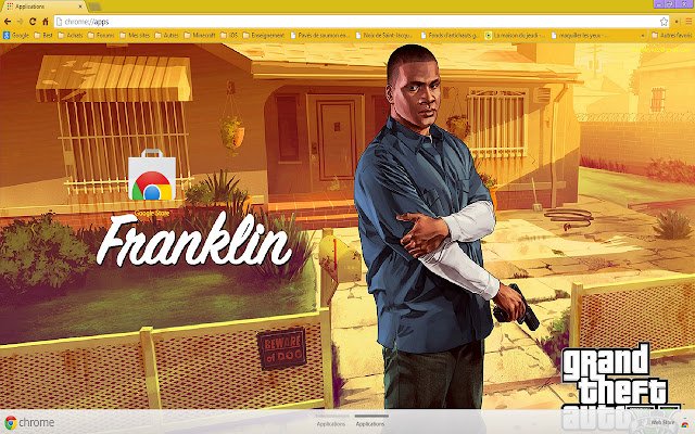 GTA V Franklin  from Chrome web store to be run with OffiDocs Chromium online