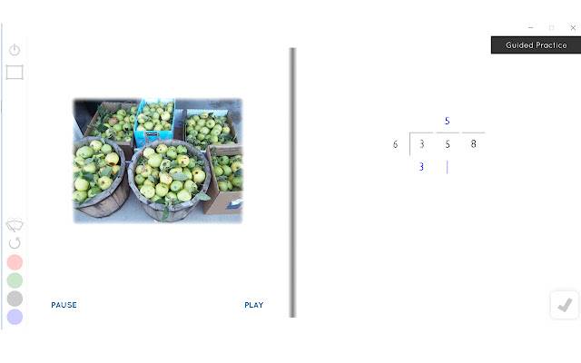 Guzinta Math: Long Division із веб-магазину Chrome, який запускатиметься за допомогою OffiDocs Chromium онлайн