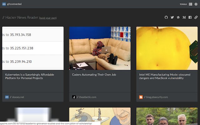 Hacker News  from Chrome web store to be run with OffiDocs Chromium online