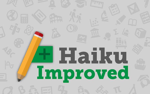 Haiku Improved  from Chrome web store to be run with OffiDocs Chromium online