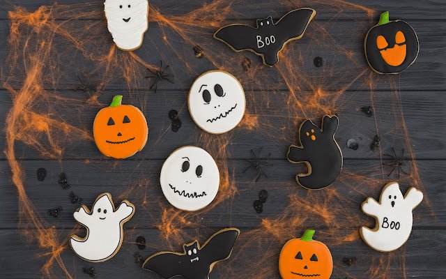 Halloween Theme  from Chrome web store to be run with OffiDocs Chromium online