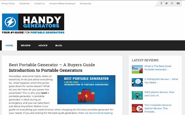 Handy Generators  from Chrome web store to be run with OffiDocs Chromium online