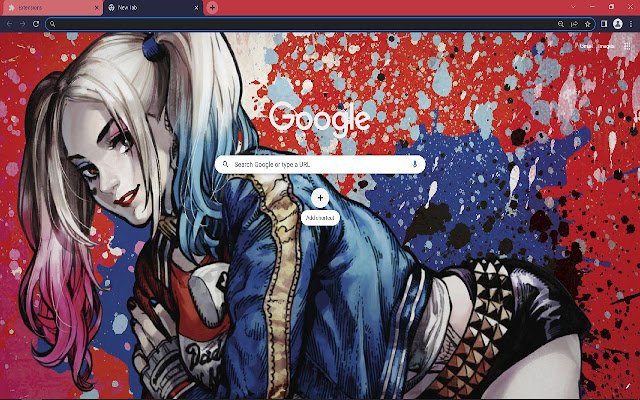 Harley Quinn 2 Browser Theme  from Chrome web store to be run with OffiDocs Chromium online