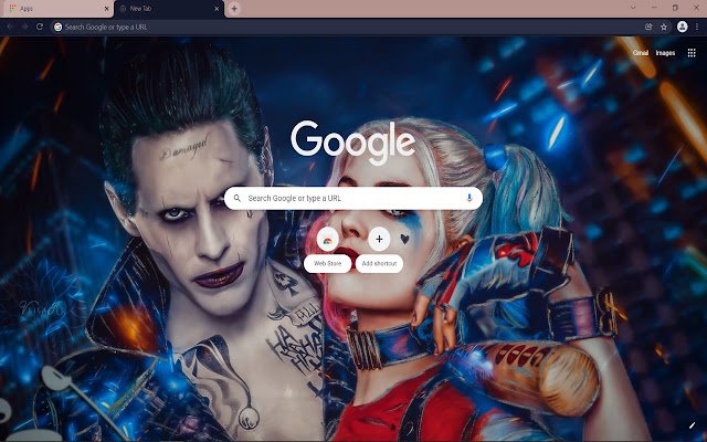 Harley Quinn  Joker Suicide Squad  from Chrome web store to be run with OffiDocs Chromium online