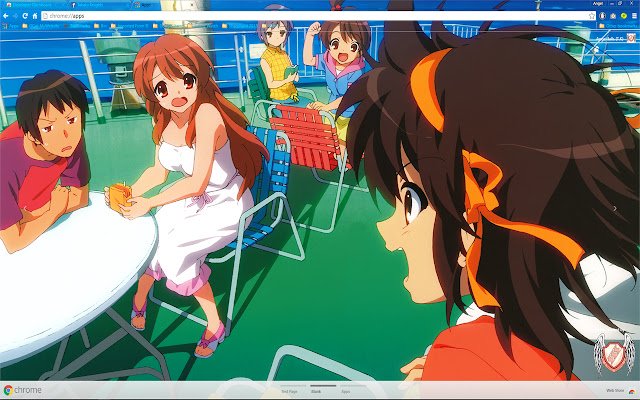 Haruhi Suzumiya 3 1366x768  from Chrome web store to be run with OffiDocs Chromium online