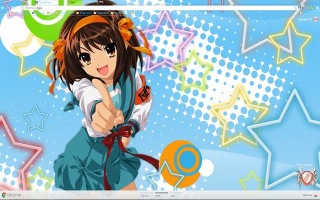 Haruhi Suzumiya 5 1366x768  from Chrome web store to be run with OffiDocs Chromium online