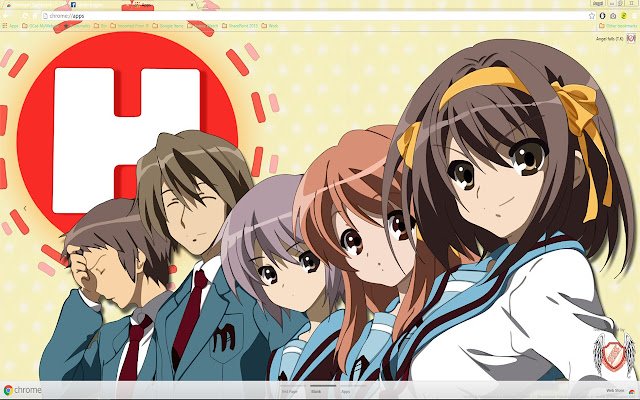 Haruhi Suzumiya 7 1920 x 1080 aus dem Chrome-Webshop zur Ausführung mit OffiDocs Chromium online