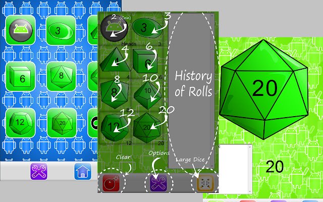 Hatcher Dice (Tabletop/RPGs)  from Chrome web store to be run with OffiDocs Chromium online