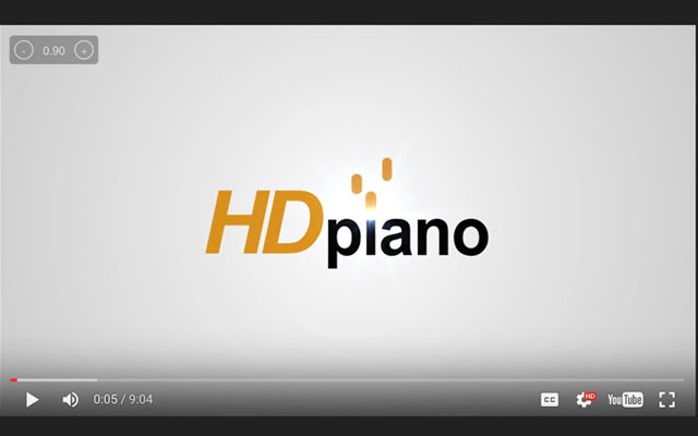 Контроль швидкості HDpiano з веб-магазину Chrome, який можна запускати за допомогою OffiDocs Chromium онлайн