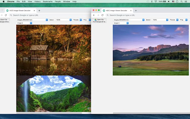 HEIC Image Viewer Decoder  from Chrome web store to be run with OffiDocs Chromium online