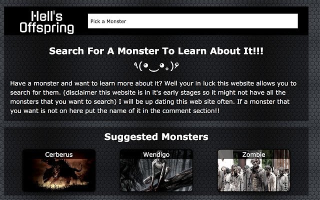 Hells Offspring Search  from Chrome web store to be run with OffiDocs Chromium online