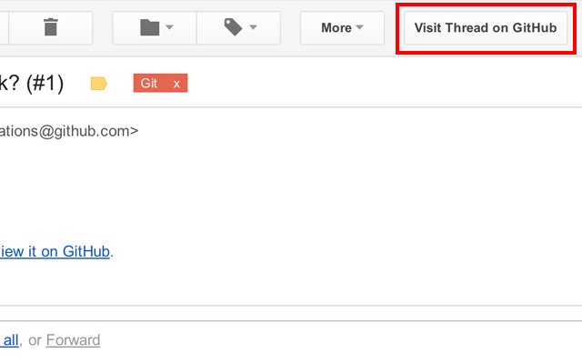 Helper for GitHub notifications in Gmail  from Chrome web store to be run with OffiDocs Chromium online