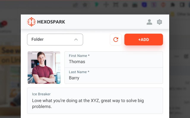 Hexospark  from Chrome web store to be run with OffiDocs Chromium online