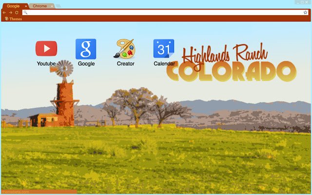 Highlands Ranch Travel Poster  from Chrome web store to be run with OffiDocs Chromium online