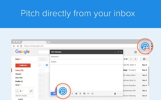 Highspot for Gmail  from Chrome web store to be run with OffiDocs Chromium online