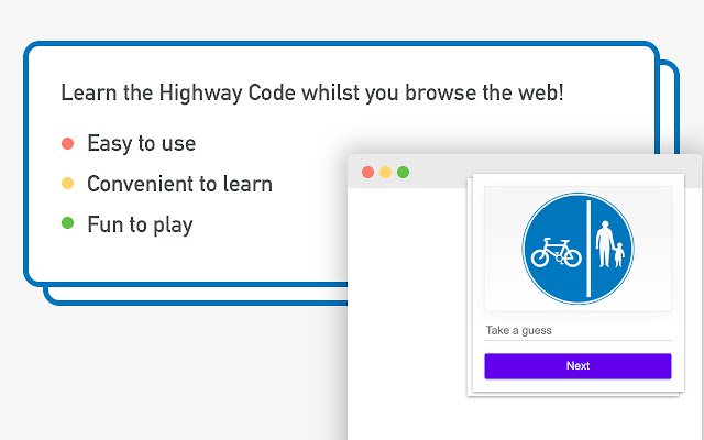 Highway Code UK Road Signs  from Chrome web store to be run with OffiDocs Chromium online