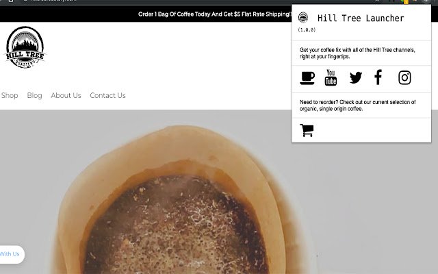 Hill Tree Roastery  from Chrome web store to be run with OffiDocs Chromium online