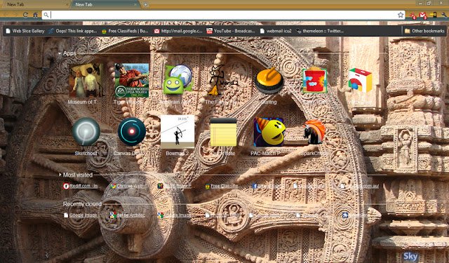 Hindu Architecture  from Chrome web store to be run with OffiDocs Chromium online