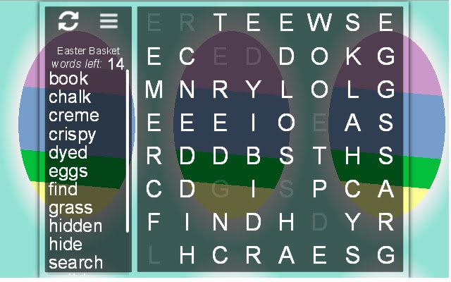 Holiday Word Search Puzzles aus dem Chrome Web Store, die mit OffiDocs Chromium online ausgeführt werden