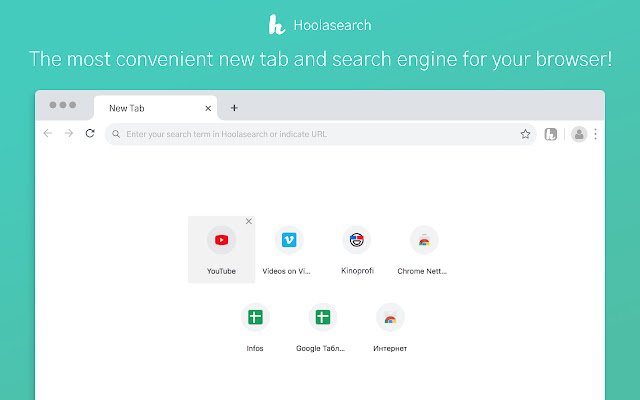 Hoolasearch از فروشگاه وب Chrome برای اجرا با OffiDocs Chromium به صورت آنلاین