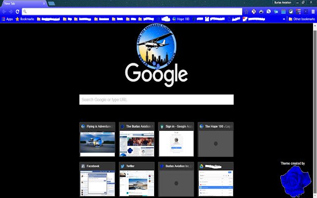 Hope 100 Chrome Theme  from Chrome web store to be run with OffiDocs Chromium online