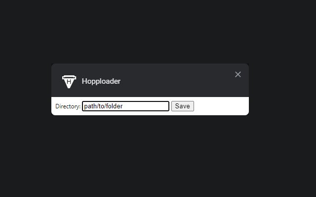 Hopploader  from Chrome web store to be run with OffiDocs Chromium online