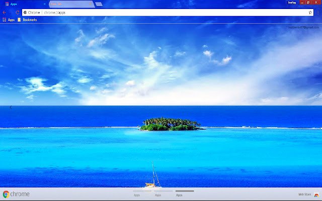 Horizon Scenic Sea Turquoise  from Chrome web store to be run with OffiDocs Chromium online