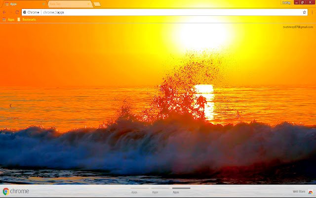 Horizon Sea Sunny Sunset Wave  from Chrome web store to be run with OffiDocs Chromium online