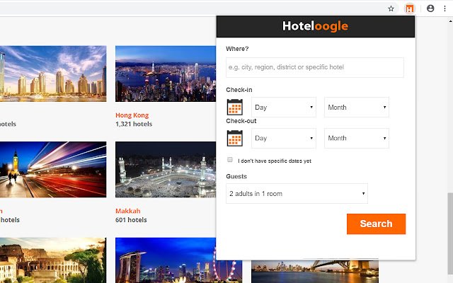 Chrome web mağazasından Hoteloogle, OffiDocs Chromium çevrimiçi ile çalıştırılacak