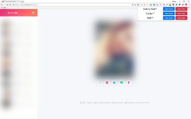 Hot or Not Auto Like  from Chrome web store to be run with OffiDocs Chromium online