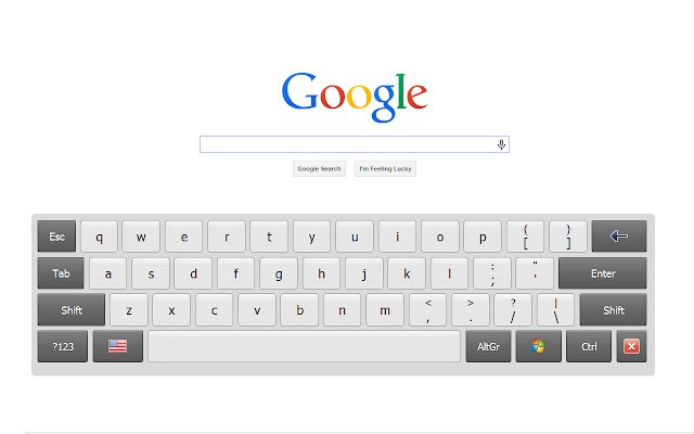 Hot Virtual Keyboard Extension  from Chrome web store to be run with OffiDocs Chromium online