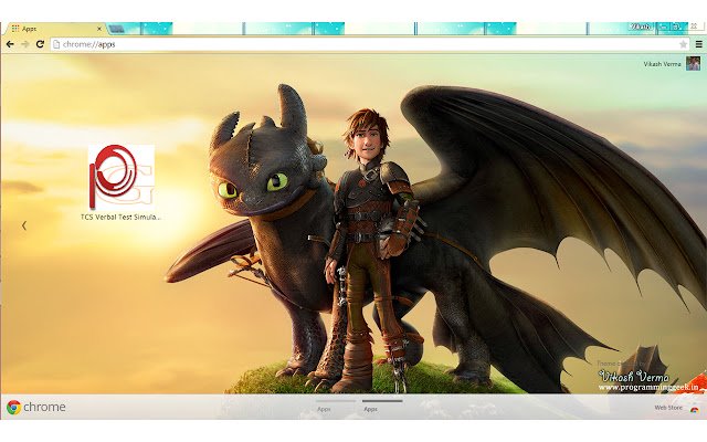 How to train your Dragon 2  from Chrome web store to be run with OffiDocs Chromium online