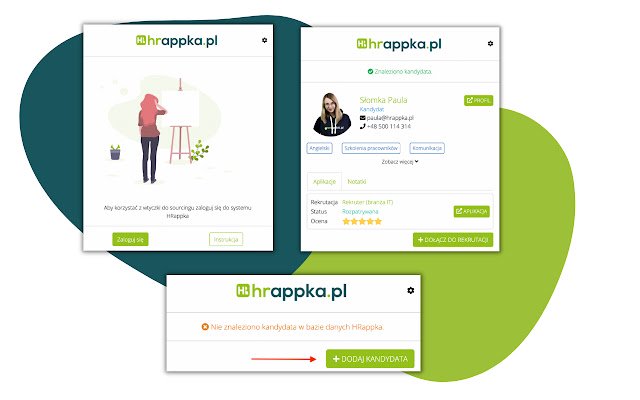 HRappka sourcing plugin  from Chrome web store to be run with OffiDocs Chromium online