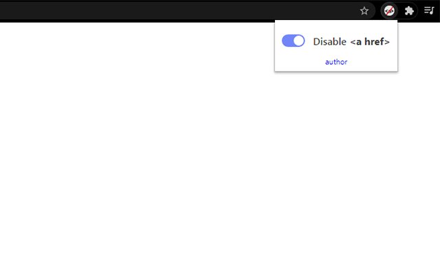 Href Disabler  from Chrome web store to be run with OffiDocs Chromium online