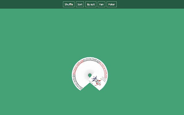 HTML5 Deck of Cards  from Chrome web store to be run with OffiDocs Chromium online