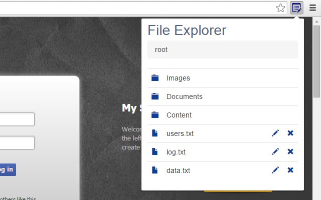 HTML5FS File Editor ຈາກ Chrome web store ທີ່ຈະດໍາເນີນການກັບ OffiDocs Chromium ອອນໄລນ໌