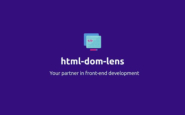 Chrome web mağazasından html dom lens uzantısı OffiDocs Chromium çevrimiçi ile çalıştırılacak