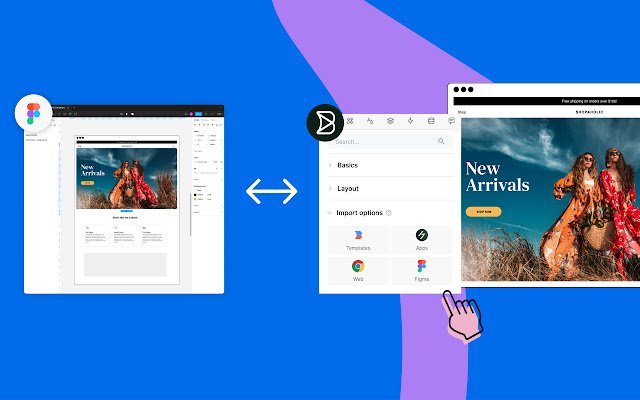 Chrome वेब स्टोर से Builder.io द्वारा HTML को Figma में परिवर्तित करना OffiDocs Chromium के साथ ऑनलाइन चलाया जाएगा