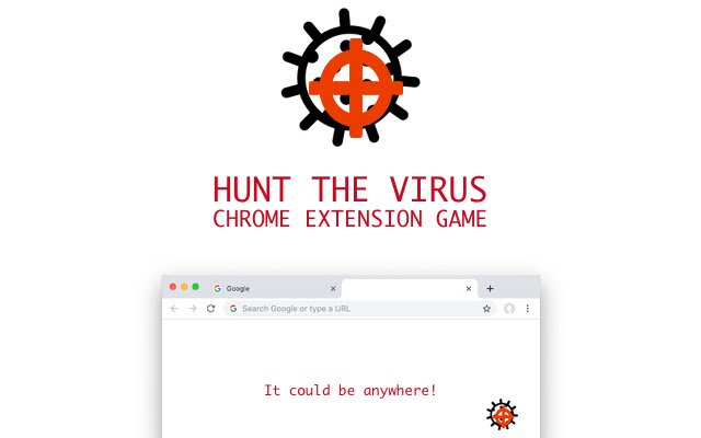 Hunt the Virus Game  from Chrome web store to be run with OffiDocs Chromium online