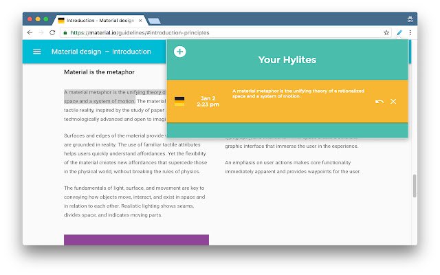 Hyliter จาก Chrome เว็บสโตร์ที่จะทำงานร่วมกับ OffiDocs Chromium ออนไลน์