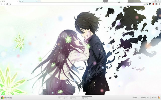 Chrome ウェブストアの Hyouka テーマ 1920*1200 を OffiDocs Chromium オンラインで実行