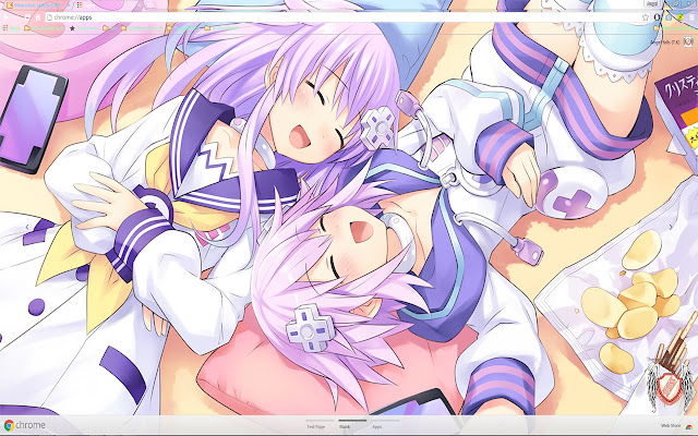 Hyperdimension Neptunia 08 1366x768  from Chrome web store to be run with OffiDocs Chromium online