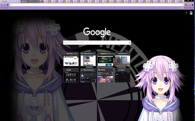 Hyperdimension Neptunia Re;birth1 Neptune  from Chrome web store to be run with OffiDocs Chromium online