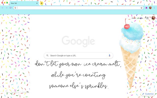 سيتم تشغيل Ice Cream Sprinkles من متجر Chrome الإلكتروني باستخدام OffiDocs Chromium عبر الإنترنت