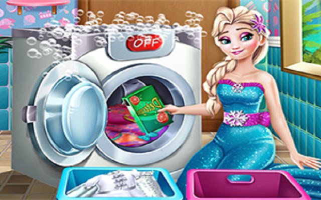 Ice Queen Laundry Day  from Chrome web store to be run with OffiDocs Chromium online