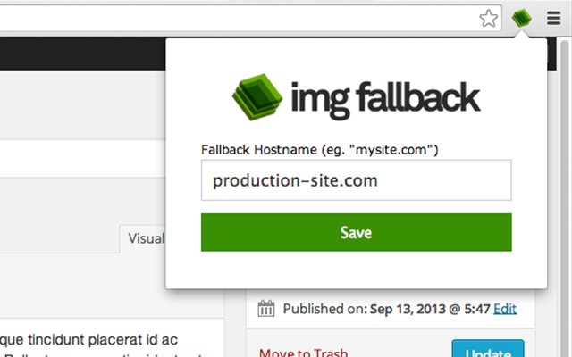 Image Fallback  from Chrome web store to be run with OffiDocs Chromium online